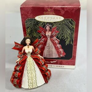 Vintage Hallmark Keepsake “Holiday Barbie, 1997” Ornament